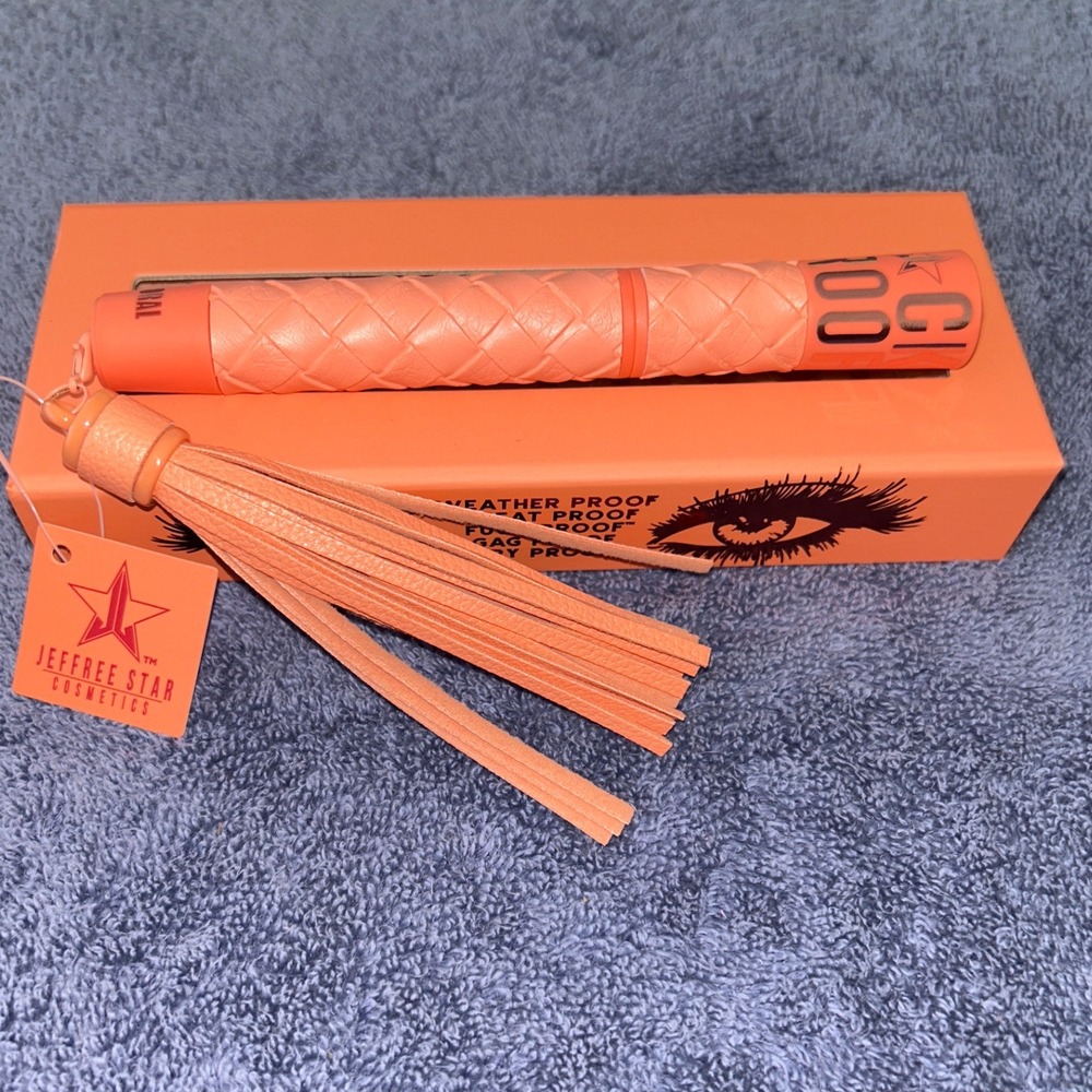 Jeffree Star Cosmetics Coral Mascara Water Resistant Volumizing Formula NIB